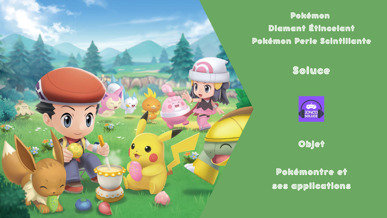 Pokémontre et ses Applications