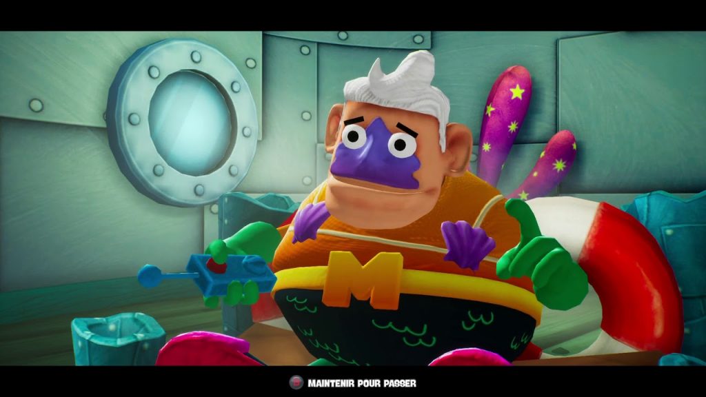 Soluce Bob L'Eponge -  Spongebob Battle For Bikini Bottom - Grotte de l'Homme Sirène