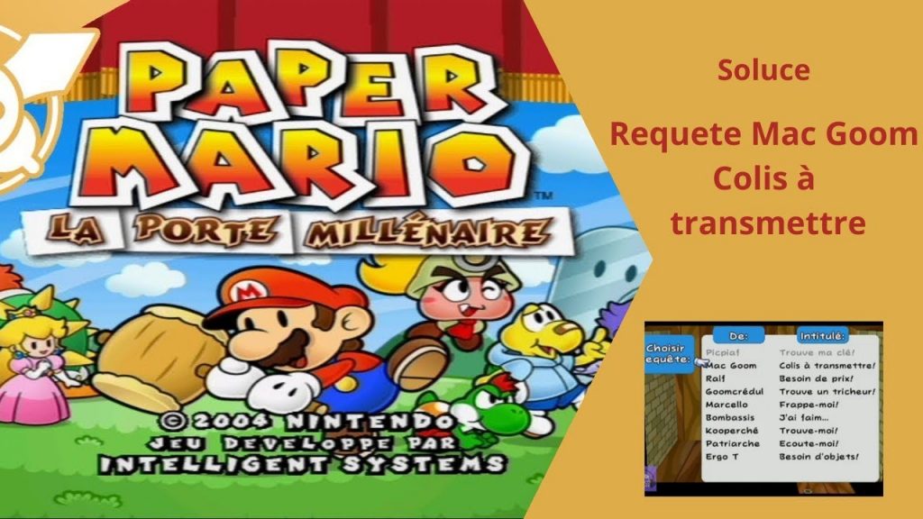 Colis a transmettre - Mac Goom