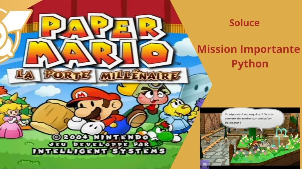 Mission importante – Python