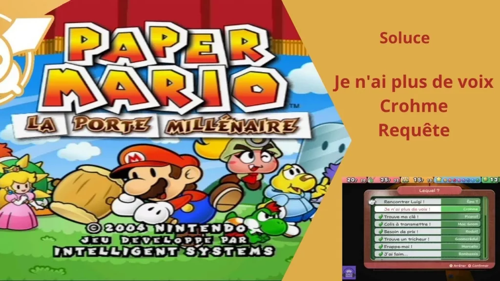 Je n ai plus de voix - Chrome