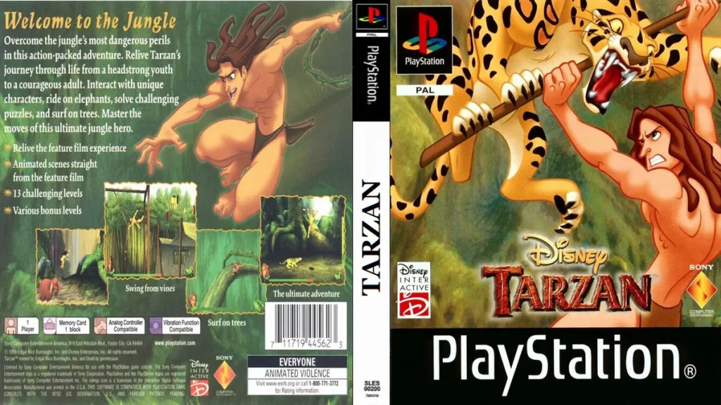 Tarzan Page Accueil