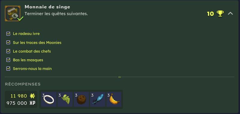 Monnaie de Singe Dofus