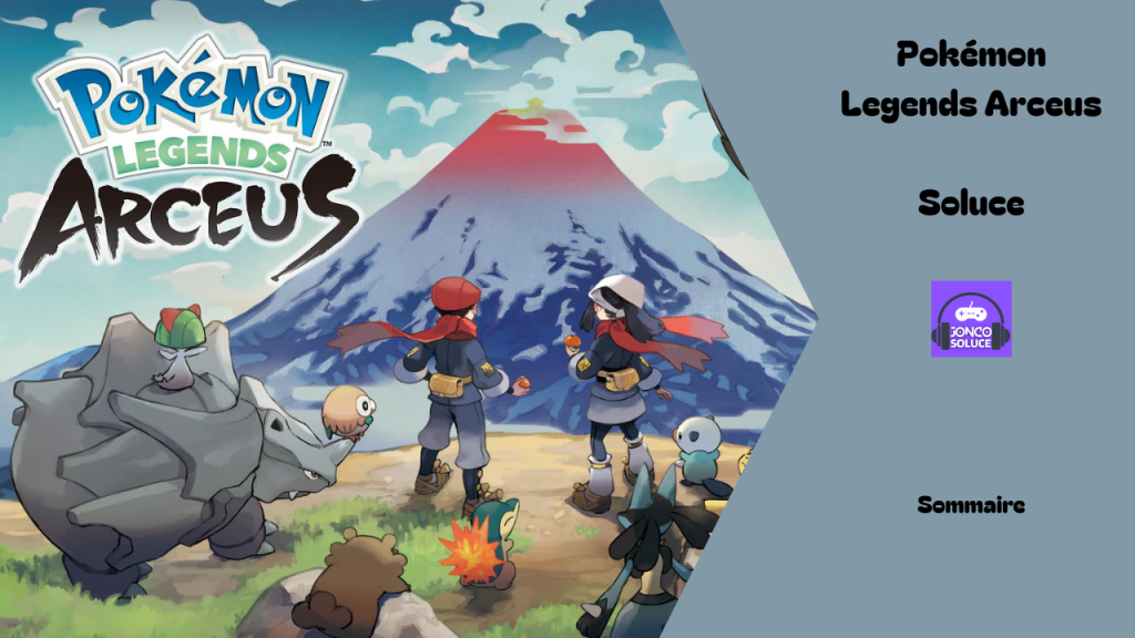Sommaire Soluce Pokémon Arceus